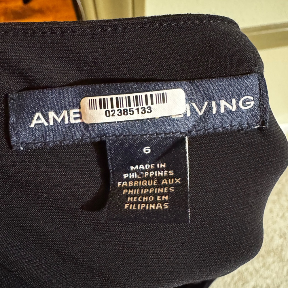 American Living Womens Floral Jacquard A-line Dress size 6 - Picture 4 of 5